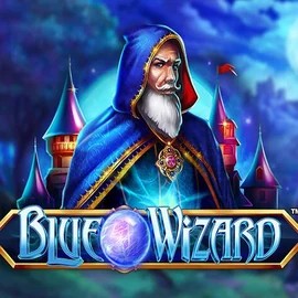 Blue Wizard game by Quickspin – logo hosted on Spinstein Casino