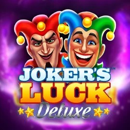 Jokers Luck Deluxe logo by Skywind Group at Spinstein Casino