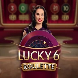 Lucky 6 Roulette logo – Live Casino by Pragmatic Play at Spinstein Casino