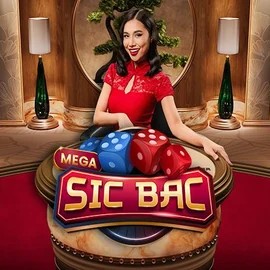Mega Sic Bac game by Pragmatic Play – logo hosted on Spinstein Casino