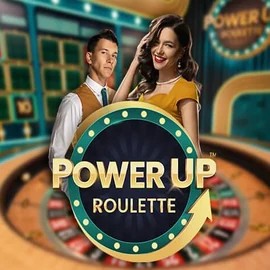 PowerUP Roulette online game logo by Pragmatic Play on spinsteincasino.cz