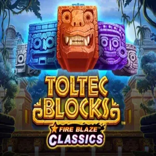 Enjoy Fire Blaze: Toltec Blocks by Rarestone Gaming – logo hosted on spinsteincasino.cz