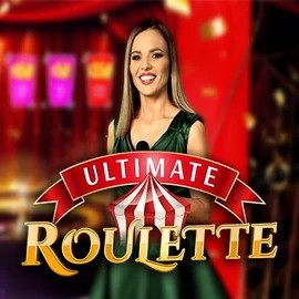 Ultimate Roulette slot logo by Ezugi at Spinstein Casino