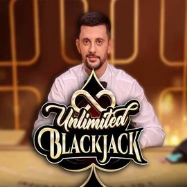 Unlimited Blackjack by Ezugi, showcased at spinsteincasino.cz – game logo